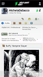 Mobile Screenshot of micheladasacco.deviantart.com