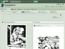 Tablet Screenshot of micheladasacco.deviantart.com