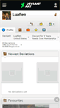 Mobile Screenshot of luafien.deviantart.com