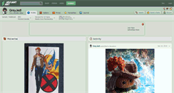 Desktop Screenshot of greyjedi.deviantart.com