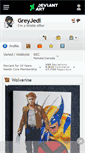 Mobile Screenshot of greyjedi.deviantart.com