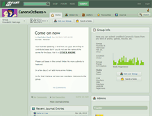 Tablet Screenshot of canonxocbases.deviantart.com