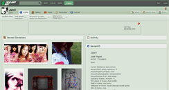 Desktop Screenshot of jsmy.deviantart.com