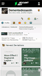 Mobile Screenshot of dementedassassin.deviantart.com