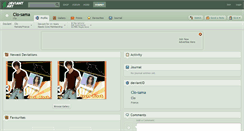Desktop Screenshot of clo-sama.deviantart.com