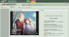 Desktop Screenshot of hetalia-fan-club.deviantart.com