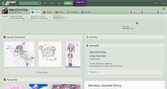 Desktop Screenshot of miss-chi-v-ous.deviantart.com