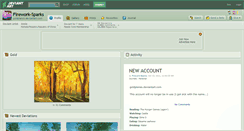 Desktop Screenshot of firework-sparks.deviantart.com