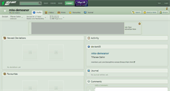 Desktop Screenshot of miss-demeanor.deviantart.com