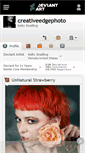 Mobile Screenshot of creativeedgephoto.deviantart.com