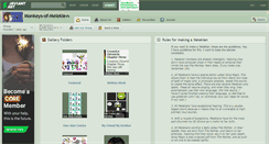 Desktop Screenshot of monkeys-of-melekie.deviantart.com