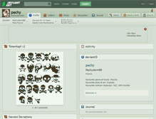 Tablet Screenshot of pachy.deviantart.com