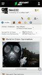 Mobile Screenshot of neo222.deviantart.com