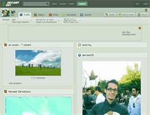 Tablet Screenshot of igii.deviantart.com