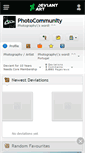 Mobile Screenshot of photocommunity.deviantart.com