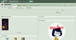Desktop Screenshot of julipwnsall.deviantart.com