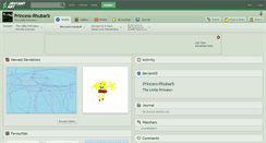 Desktop Screenshot of princess-rhubarb.deviantart.com