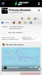 Mobile Screenshot of princess-rhubarb.deviantart.com