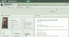 Desktop Screenshot of crazyemosrock.deviantart.com