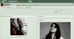 Desktop Screenshot of fetisharox.deviantart.com