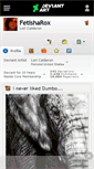 Mobile Screenshot of fetisharox.deviantart.com