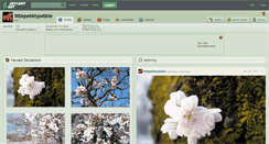 Desktop Screenshot of littlepebblypebble.deviantart.com