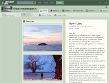 Tablet Screenshot of great-waterscapes.deviantart.com