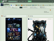 Tablet Screenshot of cooltraxx.deviantart.com