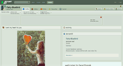 Desktop Screenshot of fairy-bluebird.deviantart.com