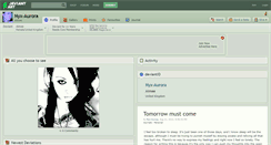 Desktop Screenshot of nyx-aurora.deviantart.com