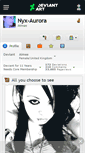 Mobile Screenshot of nyx-aurora.deviantart.com