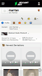 Mobile Screenshot of marrian.deviantart.com