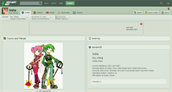 Desktop Screenshot of insha.deviantart.com