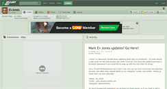 Desktop Screenshot of evjones.deviantart.com