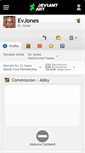 Mobile Screenshot of evjones.deviantart.com