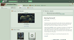 Desktop Screenshot of grimgloomtale.deviantart.com