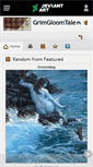 Mobile Screenshot of grimgloomtale.deviantart.com