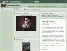 Tablet Screenshot of grimgloomtale.deviantart.com