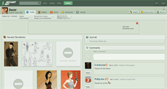 Desktop Screenshot of decer.deviantart.com