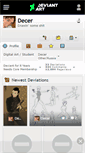 Mobile Screenshot of decer.deviantart.com