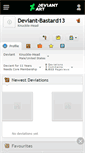 Mobile Screenshot of deviant-bastard13.deviantart.com