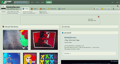 Desktop Screenshot of keeleydawson.deviantart.com