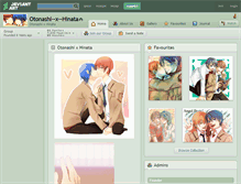 Tablet Screenshot of otonashi--x--hinata.deviantart.com