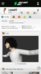 Mobile Screenshot of lidart.deviantart.com