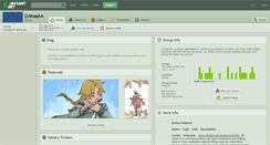 Desktop Screenshot of crimasi.deviantart.com