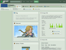Tablet Screenshot of crimasi.deviantart.com
