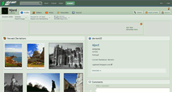 Desktop Screenshot of njord.deviantart.com
