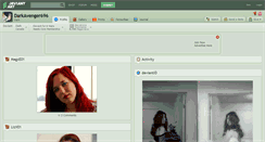 Desktop Screenshot of darkavenger696.deviantart.com