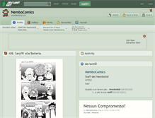 Tablet Screenshot of nembocomics.deviantart.com