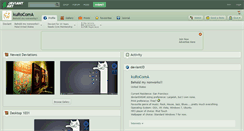 Desktop Screenshot of kurocoma.deviantart.com